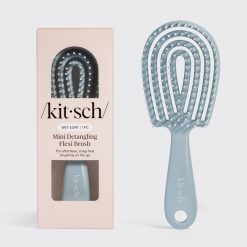 Haze Blue Detangling Flexi Brush - Mini